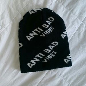 Black and White Beanie